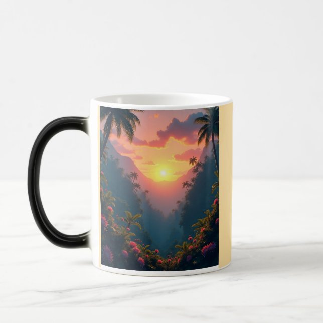 Taza Mágica amanecer tropical (Izquierda)