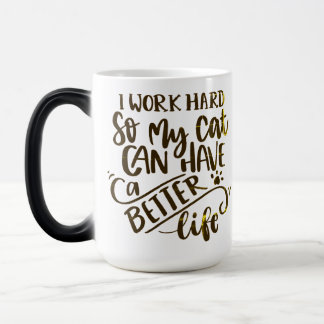 Taza Mágica Amante de los gatos