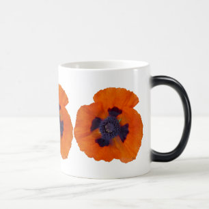 Taza Mágica Amapola Naranja Escarlata 1