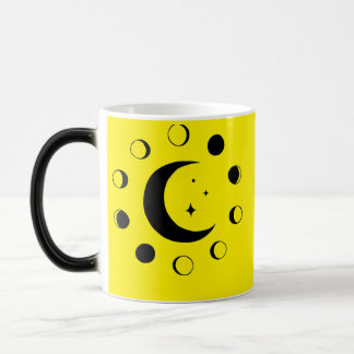 Taza Mágica Amarillo de estrella celeste norteña