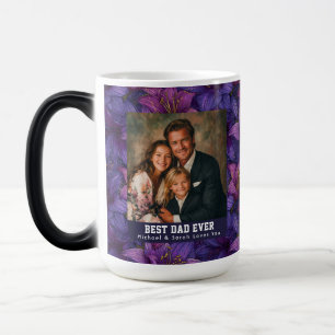 Taza Mágica Amaryllis Morada Celebración de la Naturaleza del