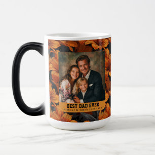 Taza Mágica Amaryllis Naranja Imprimir Nuevo Papá Viaje