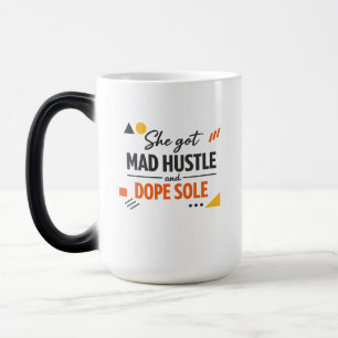 Taza Mágica Ambición, Confianza y Zapatos Geniales