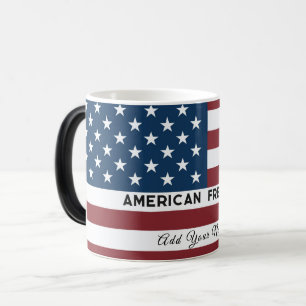Taza Mágica American Freedom Personalized Name