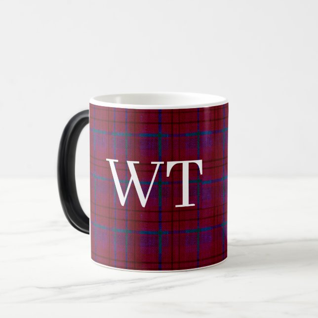 Taza Mágica Americana Weathered Plaid (Anverso izquierdo)