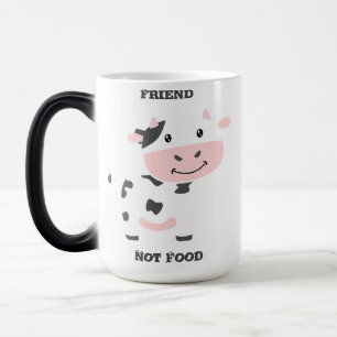 Taza Mágica Amigo de la vaca rosa