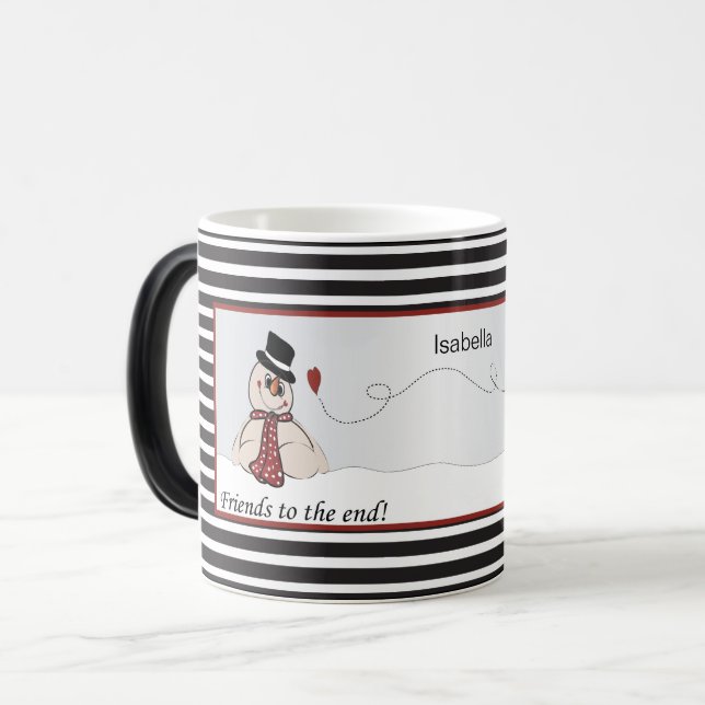 Taza Mágica Amigos hasta el final (Anverso izquierdo)