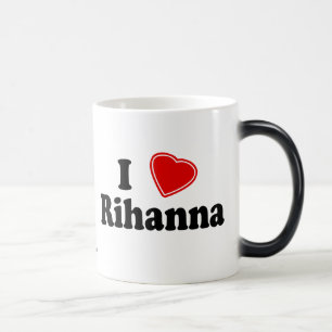Taza Mágica Amo a Rihanna