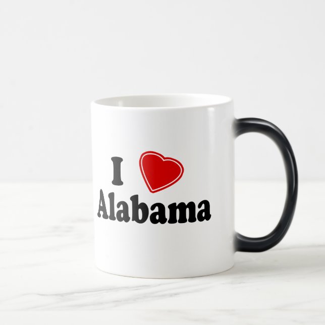 Taza Mágica Amo Alabama (Derecha)