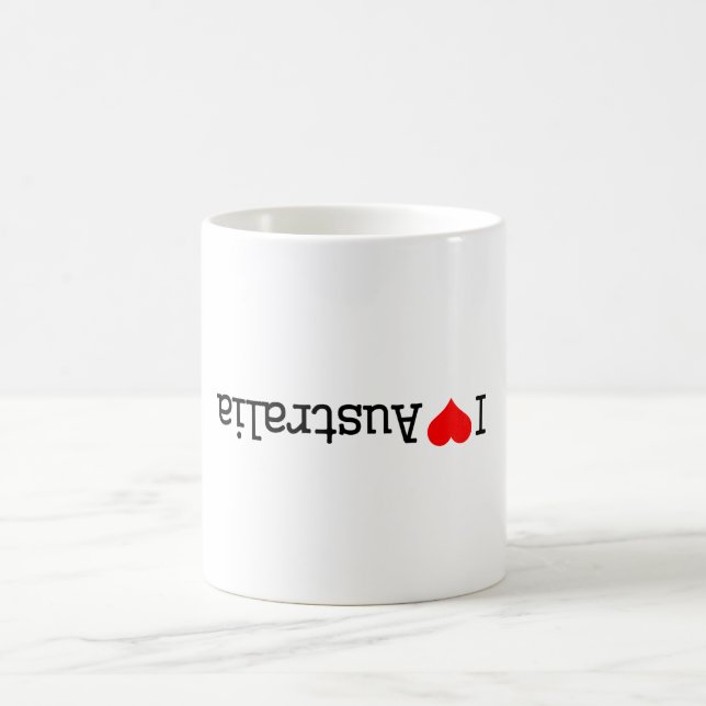 Taza Mágica Amo Australia (Centro)