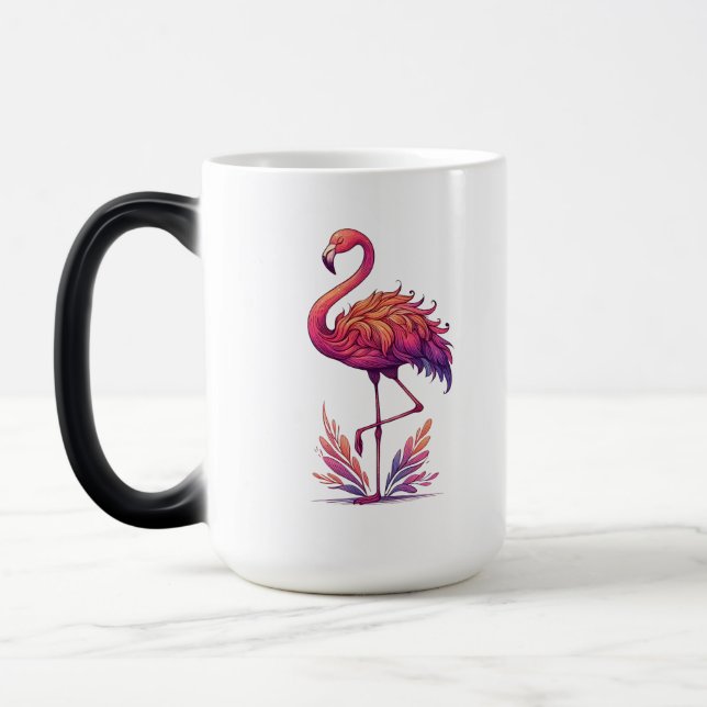 Taza Mágica Amo de Flamingo Gran Morphing (Izquierda)