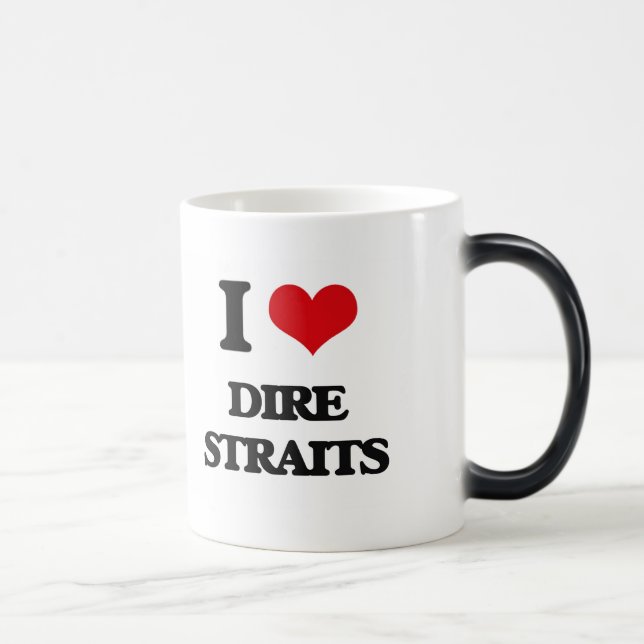 Taza Mágica Amo Dire Straits (Derecha)