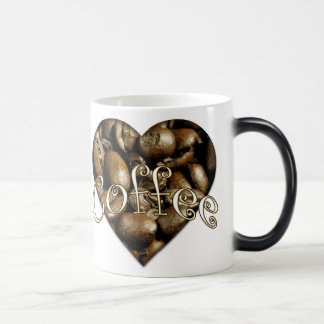 Taza Mágica Amo el Corazón del Café