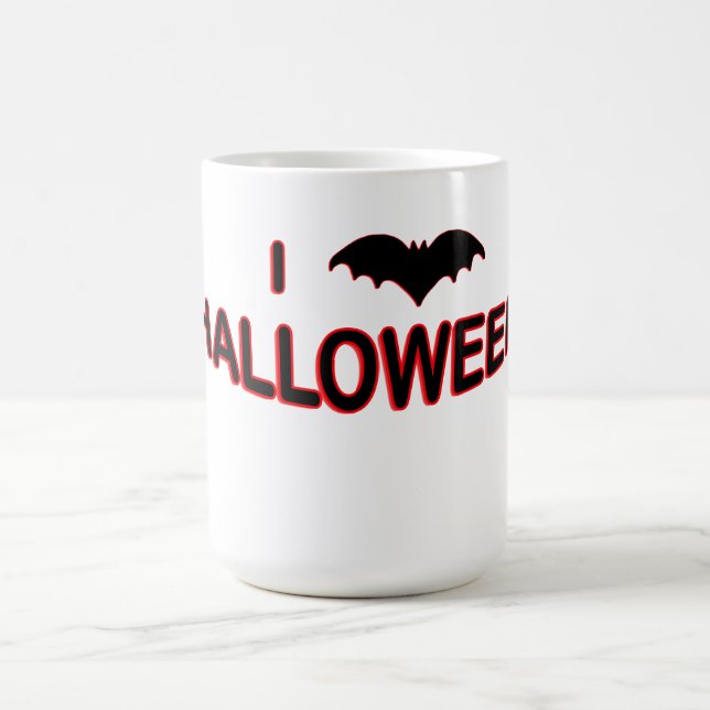Taza Mágica Amo Halloween (MTD) (Centro)