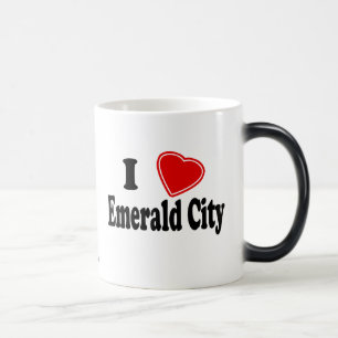 Taza Mágica Amo la ciudad esmeralda