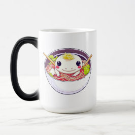 Taza Mágica Amo Ramen Axolotl Pun