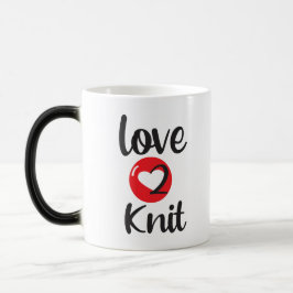 Taza Mágica amor 2 Knit