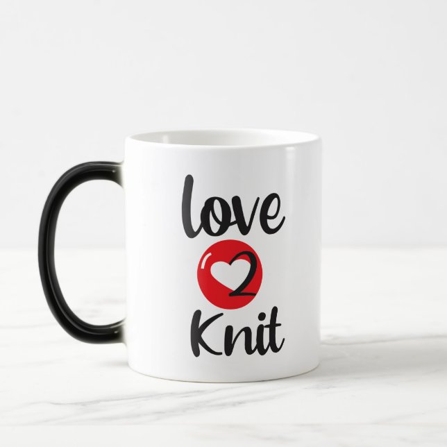 Taza Mágica amor 2 Knit (Izquierda)