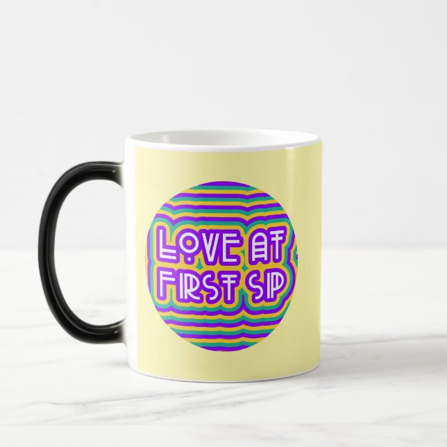 Taza Mágica Amor Al Primer Sip (Izquierda)