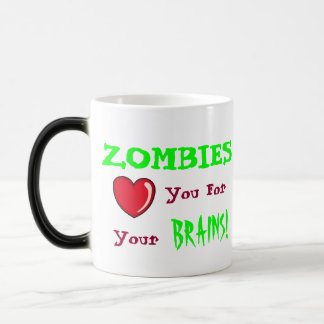 Taza Mágica Amor del zombi