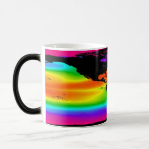 Taza Mágica Amor Morphing del mundo