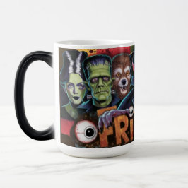 Taza Mágica Añade tus propias palabras Personalizado Monsters 