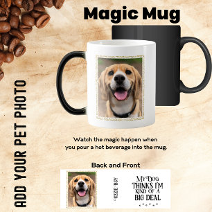 Taza Mágica Añadir gracioso a tu foto Mascota