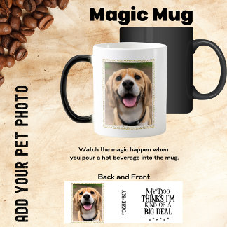 Taza Mágica Añadir gracioso a tu foto Mascota