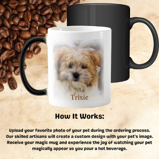 Taza Mágica Añadir la foto de su Mascota