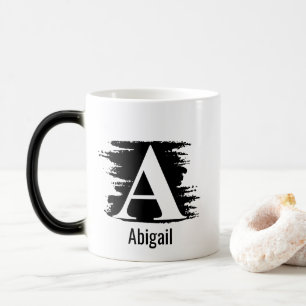 Taza Mágica Añadir su nombre -Monograma Mug