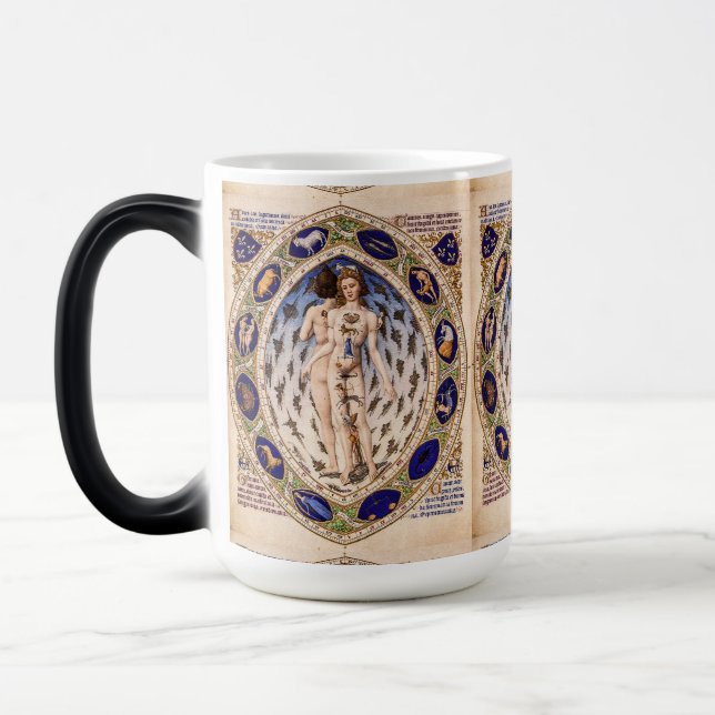 Taza Mágica Anatómico Zodiac Man (Izquierda)