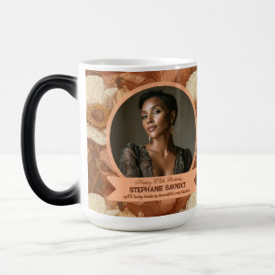Taza Mágica Anémonas Elegantes Cumpleaños 30 Cumpleaños Person