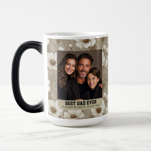 Taza Mágica Anémonas Recuerdo de Padrastro Papá