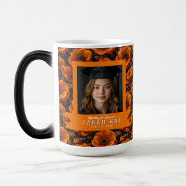 Taza Mágica Anémonas Únicas Clase Graduada Floral