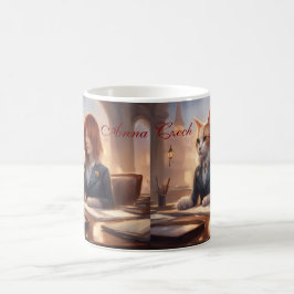 Taza Mágica Anna Czeck antropomórfica de la serie web