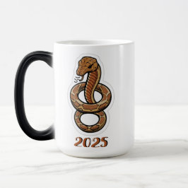 Taza Mágica Año Nuevo Chino De La Serpiente 2025