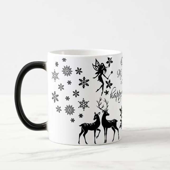 Taza Mágica año nuevo feliz (Izquierda)