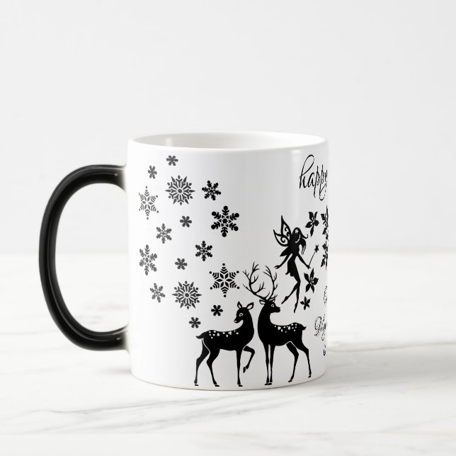 Taza Mágica año nuevo feliz (Izquierda)