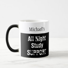 Taza Mágica APOYO A Estudio Nocturno De CAFÉ NEGRO