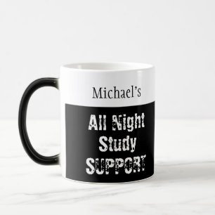 Taza Mágica APOYO A Estudio Nocturno De CAFÉ NEGRO