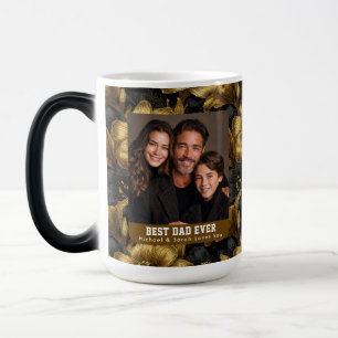 Taza Mágica Apreciación del Amaryllis Botánico Dorado Papá Pop