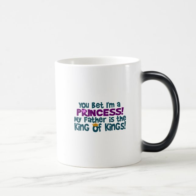 Taza Mágica Apuesto a que soy una princesa (Derecha)