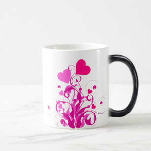 Taza Mágica Árbol de Corazones de Amor-25053