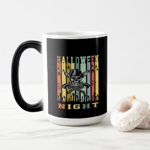 Taza Mágica Arma de cráneo, noche de Halloween