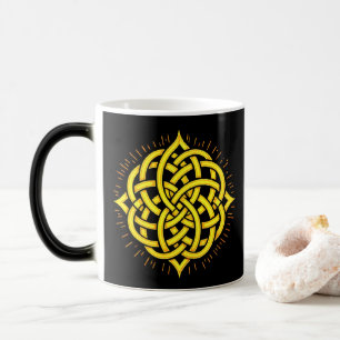 Taza Mágica Armonía infinita: Arte de símbolo sagrado de Manda