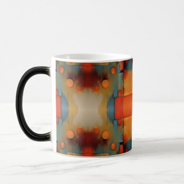 Taza Mágica Arte abstracto (Izquierda)