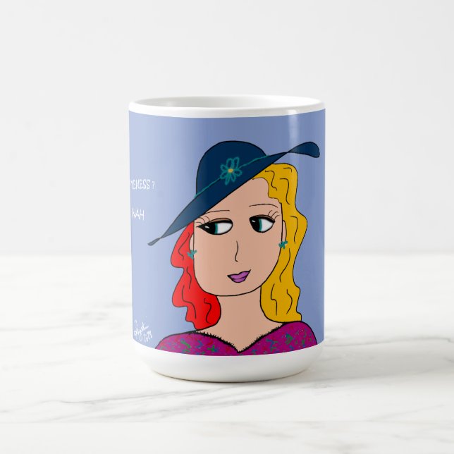 TAZA MÁGICA ARTE AUGUSTIN - SAMENTISFACCIÓN? NAH (Centro)