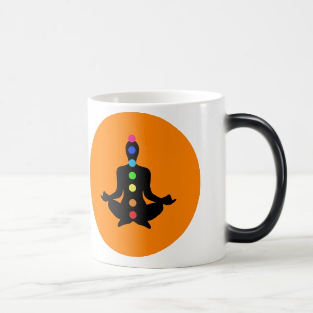 Taza Mágica Arte Chakra - Mugs de yoga (Derecha)