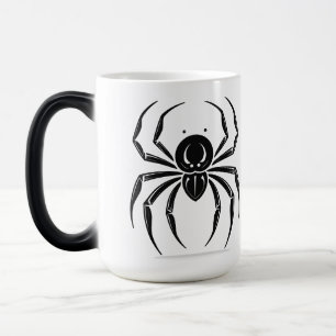 Taza Mágica Arte de tatuaje flash araña