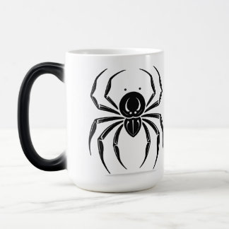Taza Mágica Arte de tatuaje flash araña
